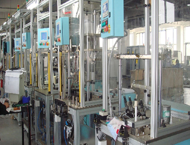 Pen ignition coil assembly equipment