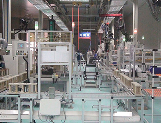 Diesel engine production line
