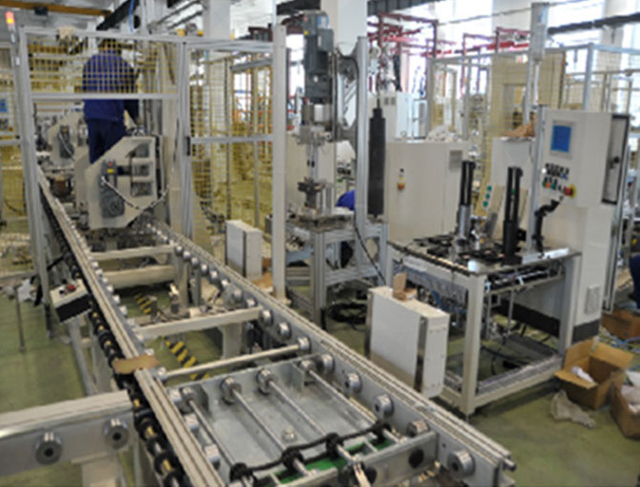 Compressor assembly line